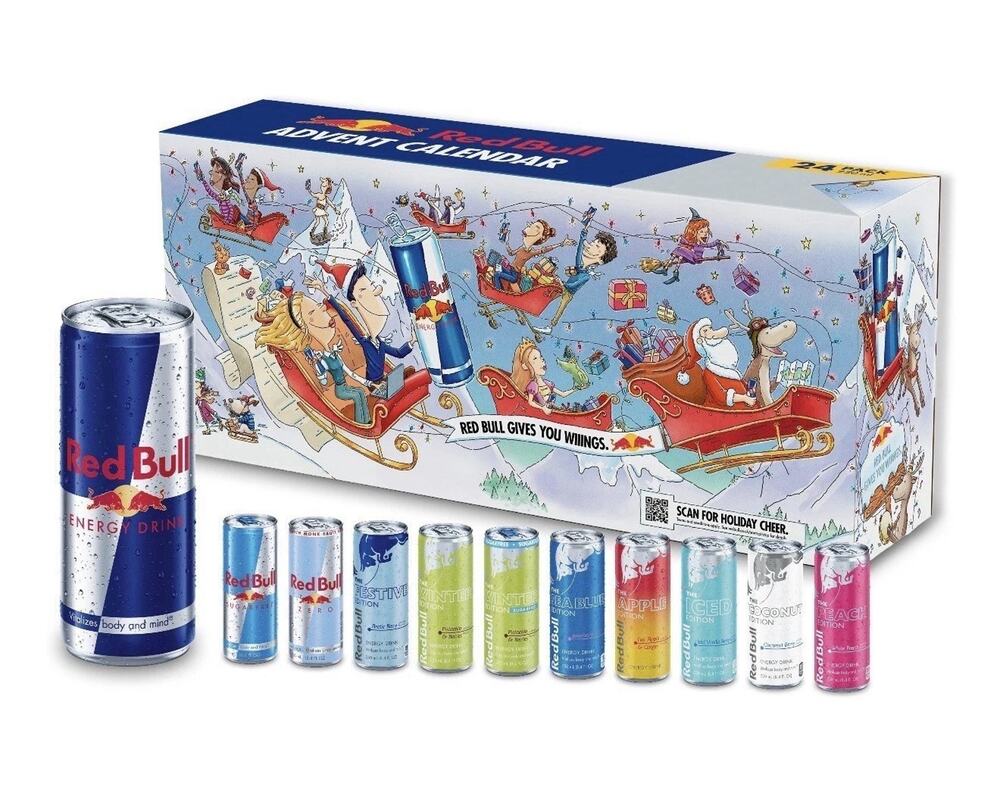 Red Bull Advent Calendar 2026 Christmas Pack-Pre Sale Ships week of Sept 28th